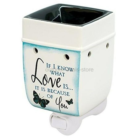 DICKSONS Dicksons PW12LY If I Know What Love is Wax Plug in Warmer PW12LY